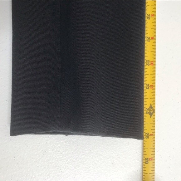 Ann Taylor Black Blazer Jacket Storm Flap Back Pleat Button Vent Women's Size 10 - Picture 10 of 15